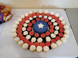 superhero cupcakes